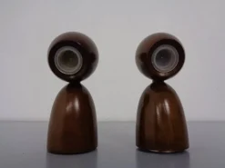 Mid-Century Salz- und Pfefferstreuer, 1960er, 2er Set