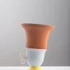 Mini #01 HYBRID Vase in Hellblau, Weiß & Gelb von Tal Batit