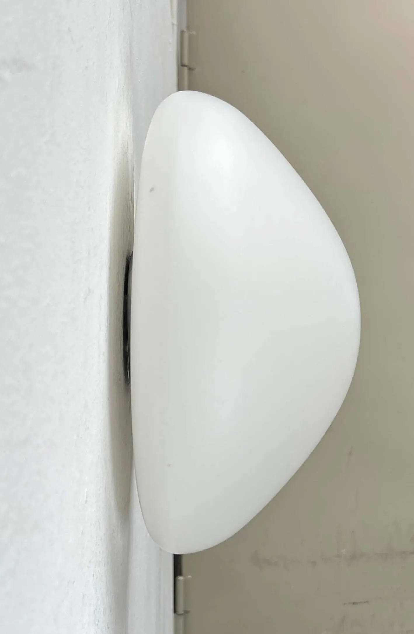 Minimalistische Mid-Century Modern Decken- oder Wandlampe von Wilhelm Wagenfeld für Lindner, 1950er