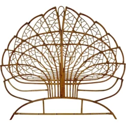 Minimalistisches italienisches Kopfteil aus Bambus, 1960er