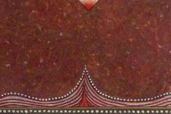 Mino Meno, Pentacle, 1970er, Ölgemälde auf Sperrholz
