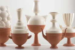 Mittelgroße #02 HYBRID Vase in Weiß von Tal Batit