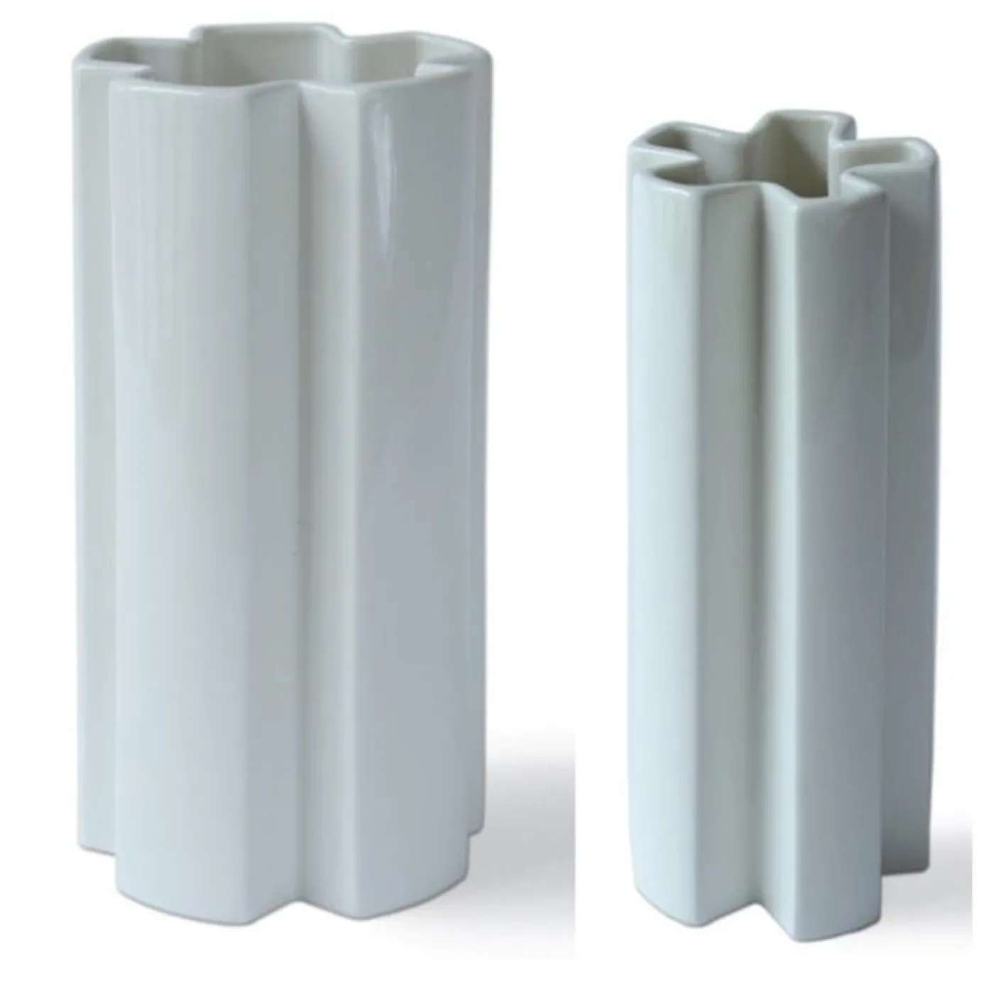 Mittelgroße KYO Star Vasen aus Keramik von Mazo Design, 4 . Set