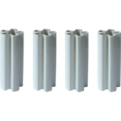 Mittelgroße KYO Star Vasen aus Keramik von Mazo Design, 4 . Set