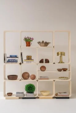 Modulares Bücherregal oder Raumteiler von Carlo De Carli für Fiarm, 1970er