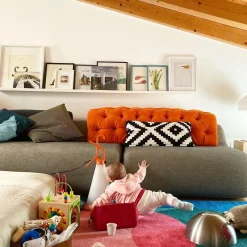 Nachhaltiges Baco 2-Sitzer Sofa von Sara Ferrari für Biosofa