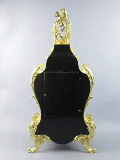 Napoleon III Boulle Tischuhr aus vergoldetem Messing, 20. Jh