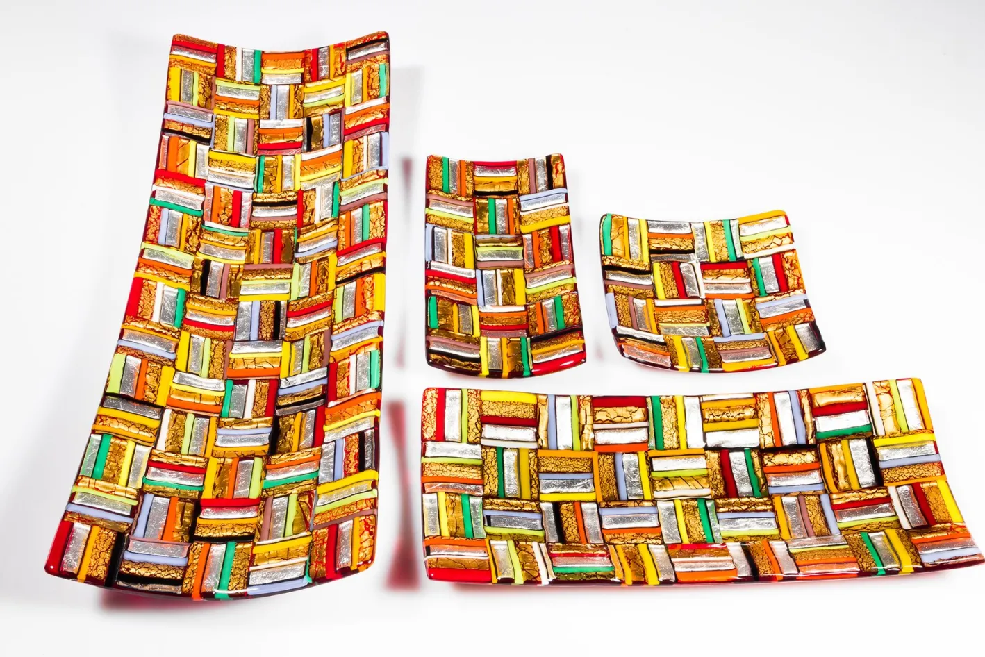 Ormesino R30 Schale aus buntem Muranoglas von Stefano Birello für VeVe Glas, 2019