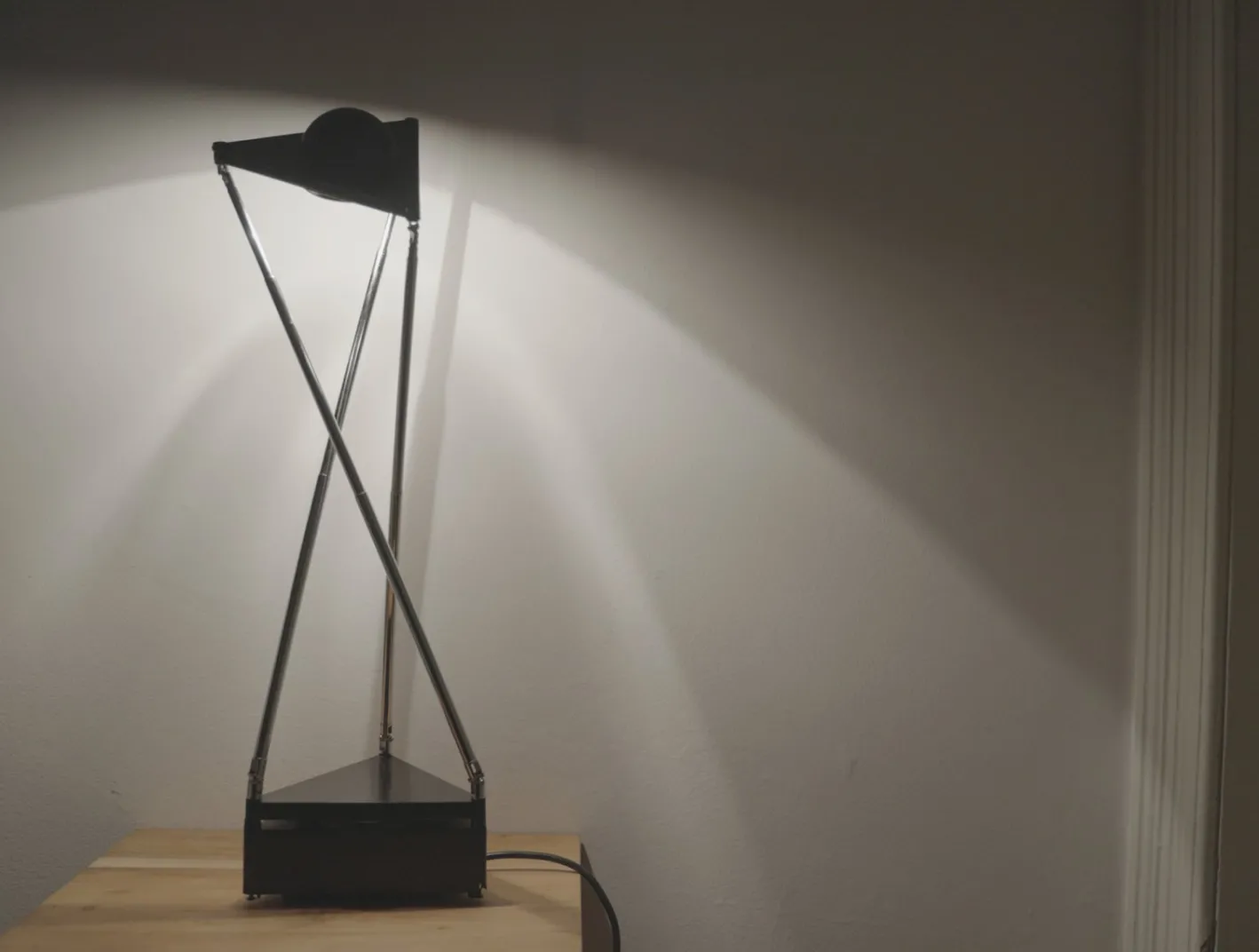 Postmoderne Kandido Lampe von Ferdinand Porsche, 1980er