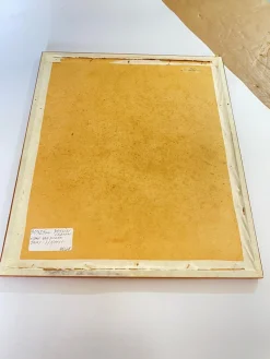 Raymond van Doren, Art Deco Akt, 1941, Zeichnung auf Papier, gerahmt
