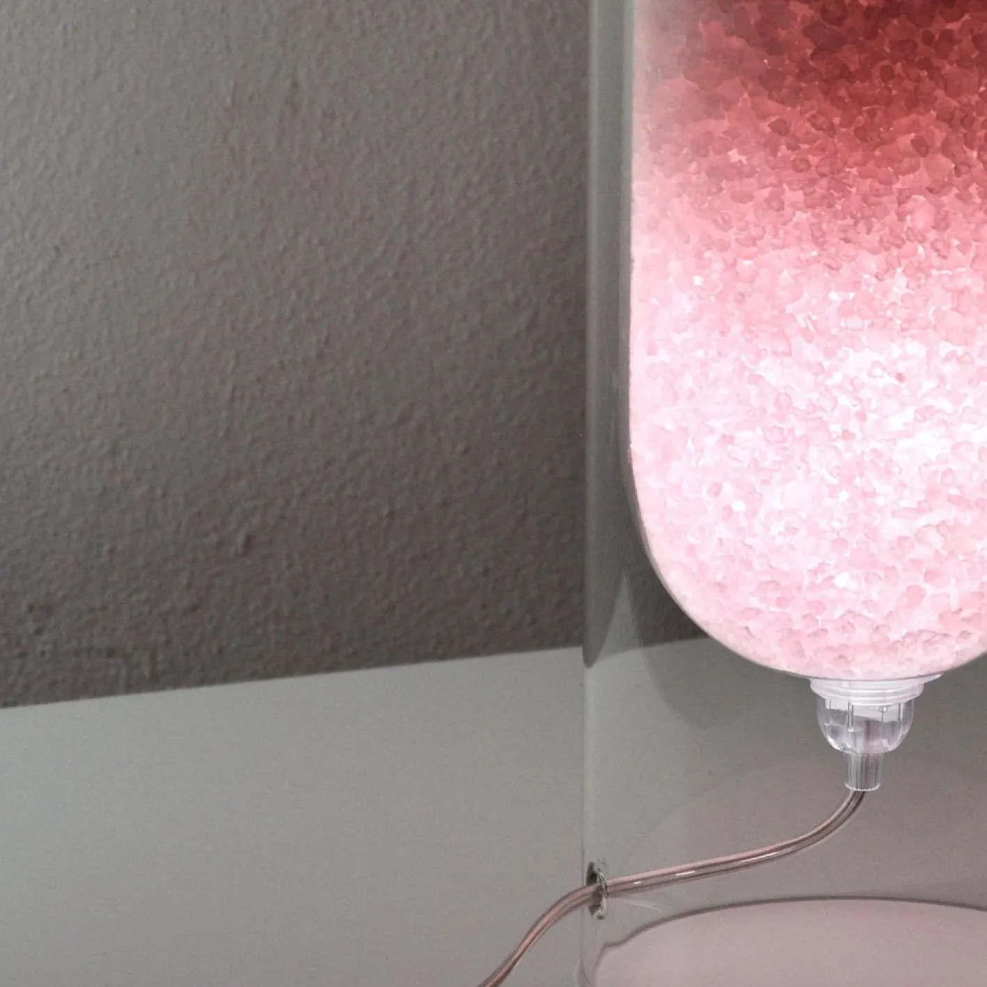 Rosa XXS Rocklumìna Tischlampe von Coki Barbieri