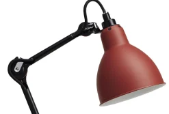 Rote Lampe Gras N° 205 Tischlampe von Bernard-Albin Gras