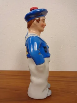 Sailor Rumflasche aus Porzellan von Lehment, Deutschland, 1950er
