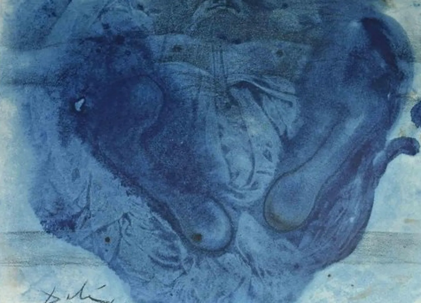 Salvador Dalí, And She Place Him in a Monument, 1964, Lithographie