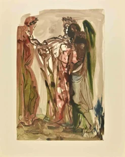 Salvador Dali, The Divine Comedy: The Superbs, Holzschnitt, 1963