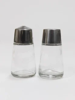 Salz & Pfeffer Menage Gewürzset von Marianne Dezel für Berndorf, 1960er