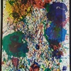 Sam Francis, Plakat Lithografie, 1983