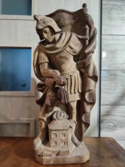 Sankt Florian, 19. Jh., Lindenholz