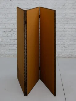 Schwarzweißer Wandschirm mit Waldbildern, Belgien, 1960er