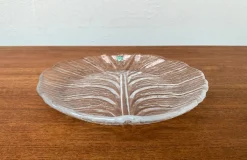 Schwedischer Vintage Eden Glasteller von Orrefors, 1970er