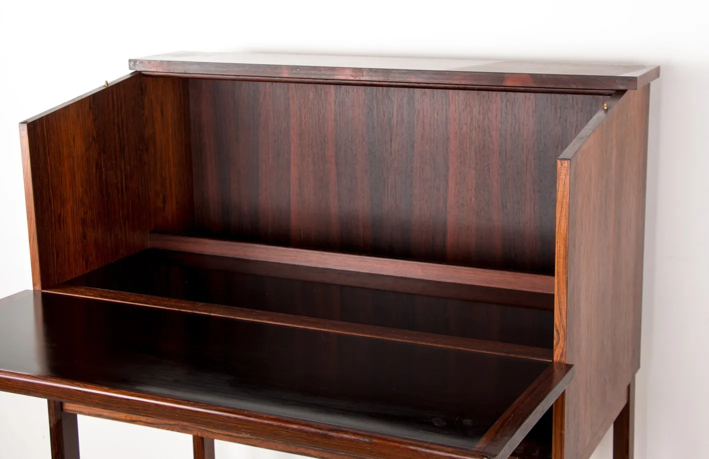 Scriban Bar und Sekretär aus Palisander & Formica von Hans Olsen für CS Mobler, 1960