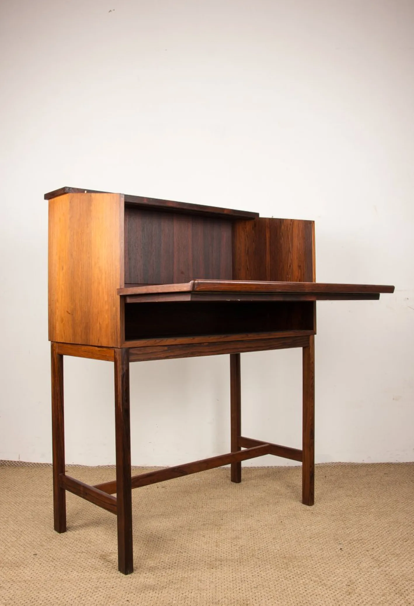 Scriban Bar und Sekretär aus Palisander & Formica von Hans Olsen für CS Mobler, 1960