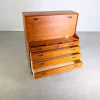 Sekretär aus Teak von Peter Hvidt & Orla Mølgaard-Nielsen für Søborg Møbelfabrik
