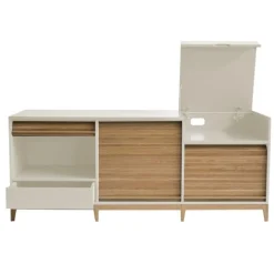 Sideboard in Blau und Grau von Colé Italia