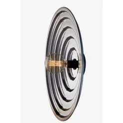 Silberne Echo Wandlampe von Radar