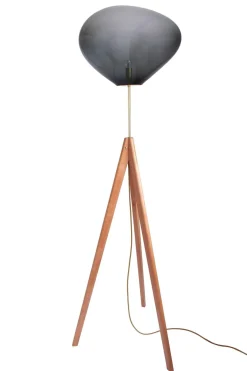 Silberne Stati X Stehlampe von Eloa