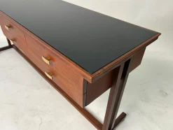 Silvio Cavatorta zugeschriebener Mid-Century Frisiertisch, Italien, 1950er