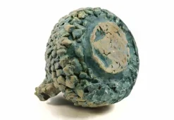 Sirio Pellegrini, Krug Skulptur aus bemalter Terrakotta, 1960er