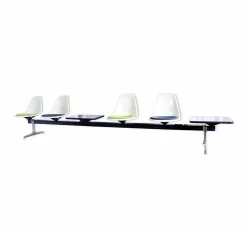 4-Sitzer Bank von Charles & Ray Eames für Vitra, 1970er