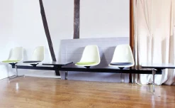 4-Sitzer Bank von Charles & Ray Eames für Vitra, 1970er