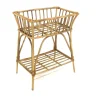 Skandinavischer Rattan Übertopf, Schweden, 1960er