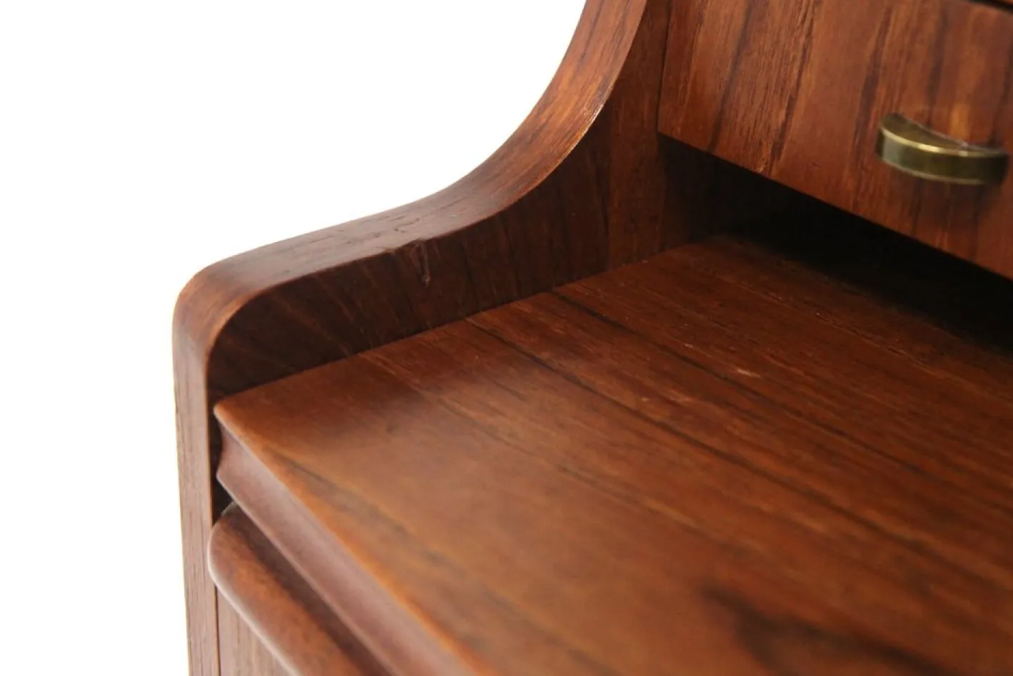 Skandinavischer Teak Sekretär, Dänemark, 1950