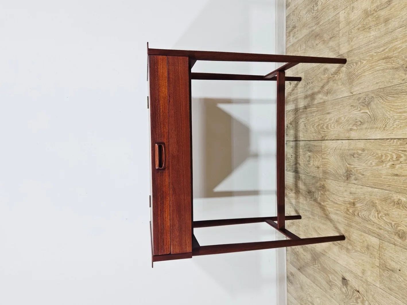 Skandinavischer Vintage Frisiertisch aus Teak, 1960er