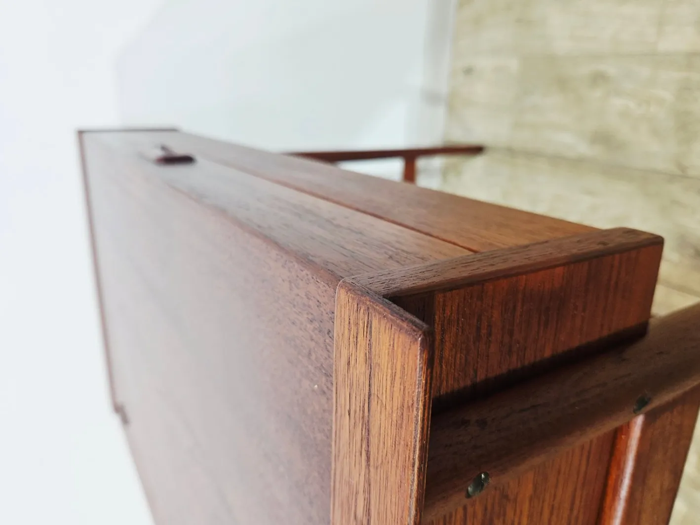 Skandinavischer Vintage Frisiertisch aus Teak, 1960er