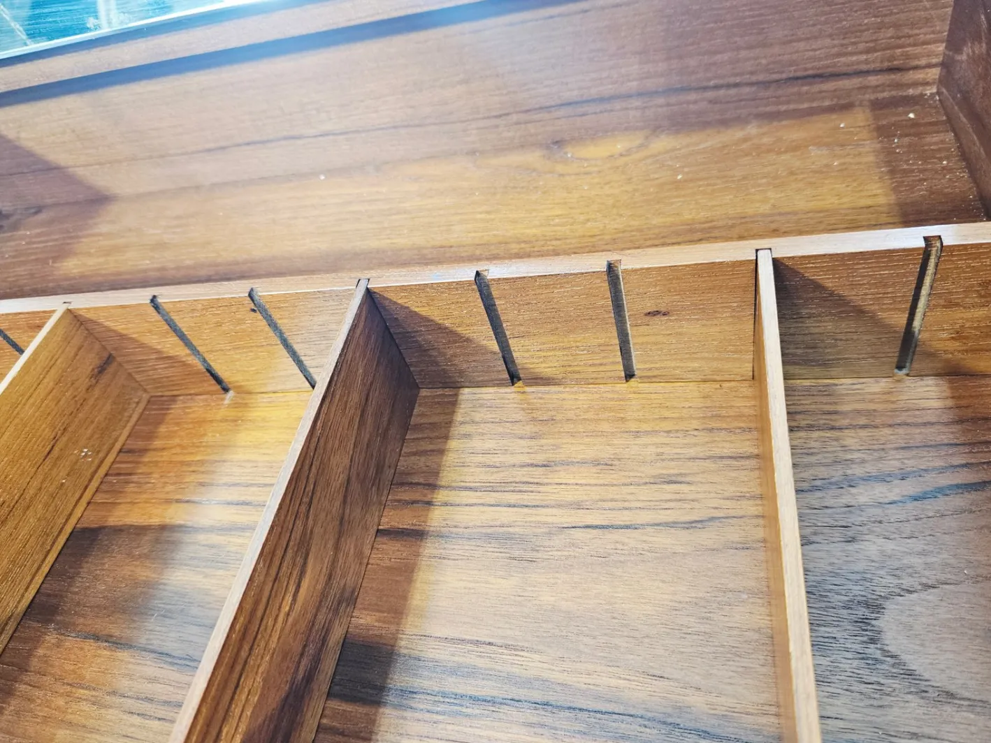 Skandinavischer Vintage Frisiertisch aus Teak, 1960er