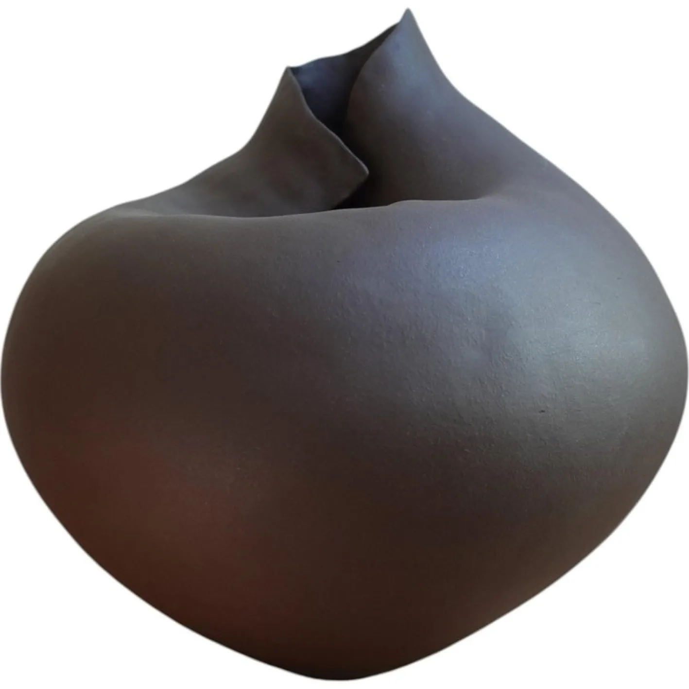 Skulpturale Blossom VI Keramikvase von Audrey Vo Van