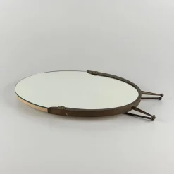 Skulpturaler Vintage Schminkspiegel von Gio Ponti, Italien, 1950er