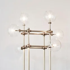 Soap 6 Stehlampe aus Messing von Schwung