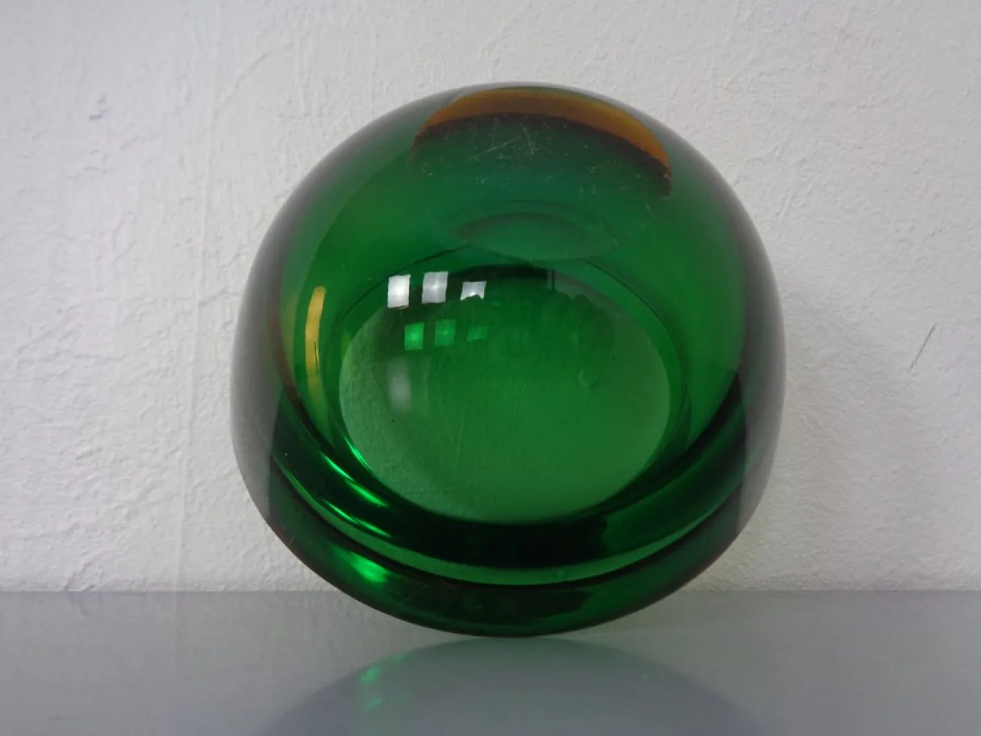 Sommerso Schalen aus Muranoglas von Flavio Poli, 1960er, 4er Set