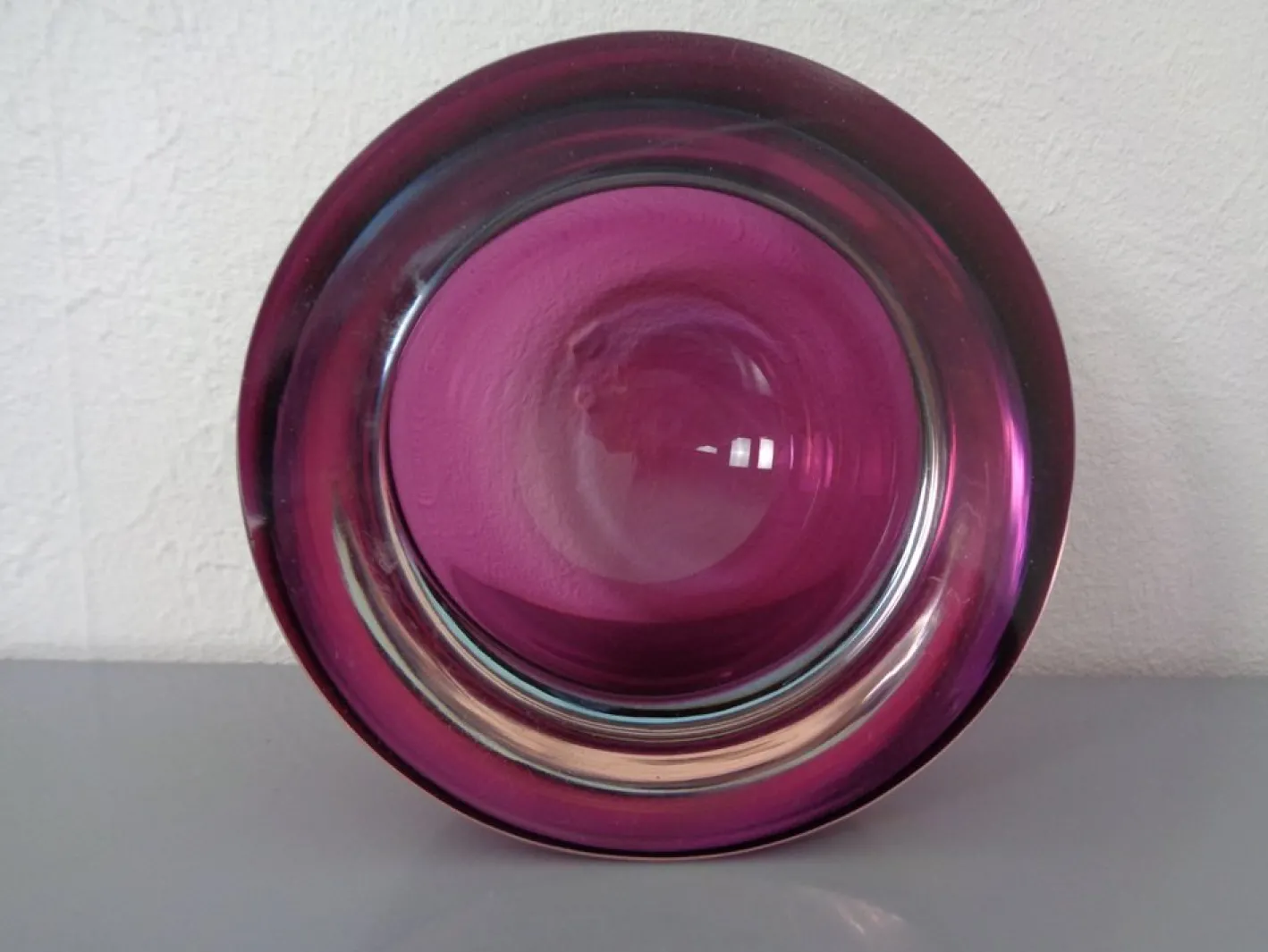 Sommerso Schalen aus Muranoglas von Flavio Poli, 1960er, 4er Set