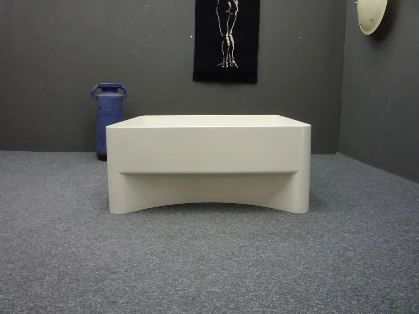 Space-Age Fiberglas Blumenbehälter von Vissmann, 1982er