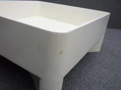 Space-Age Fiberglas Blumenbehälter von Vissmann, 1982er