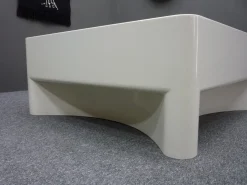 Space-Age Fiberglas Blumenbehälter von Vissmann, 1982er