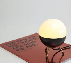 Space Age Minimale Sputnik Tischlampe von Balance Lamp