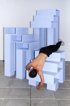 Stair Regal Installation Regal von Haus Otto