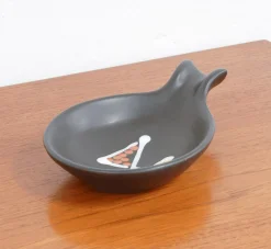 Steingut Schale von André Baud, 1950er